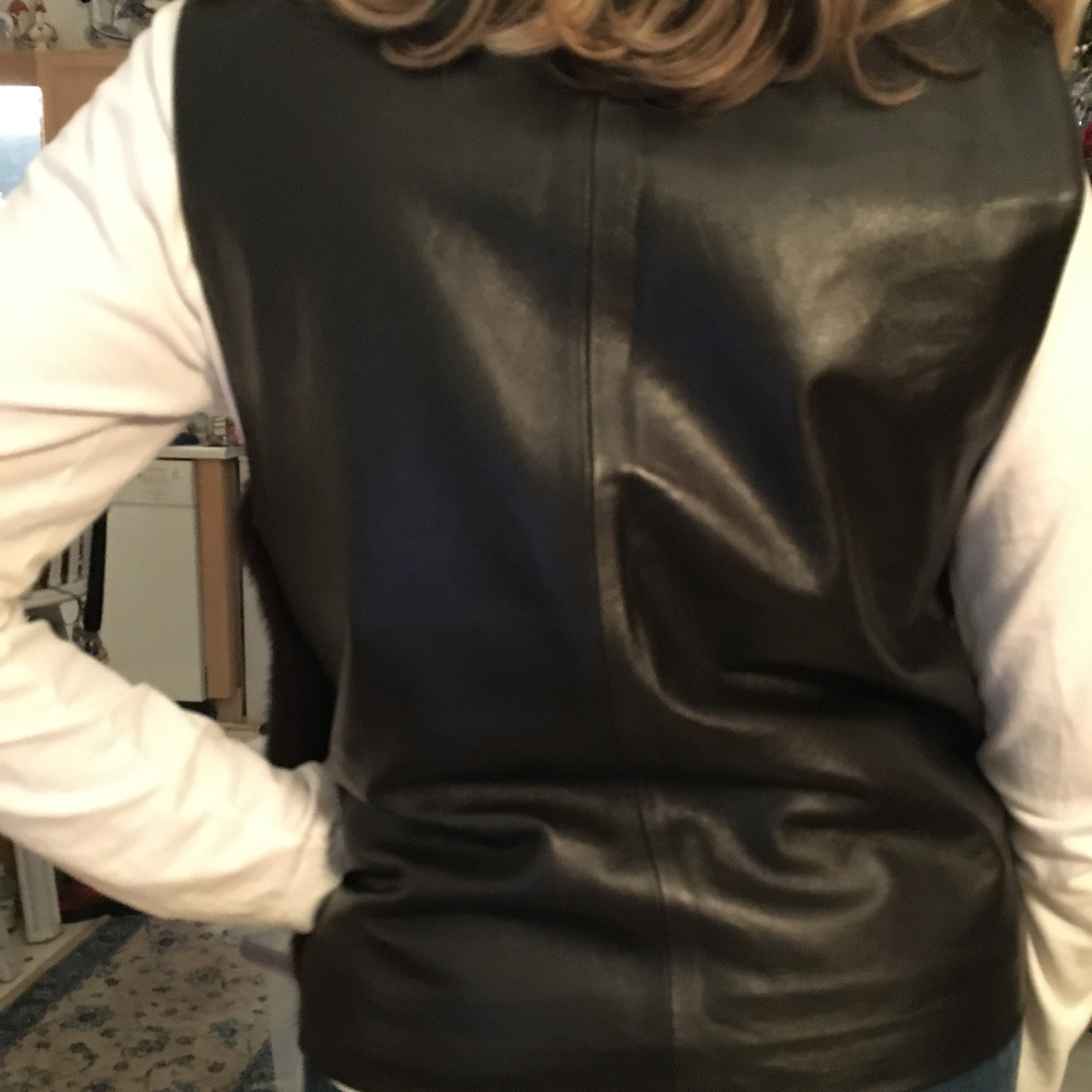 Henig Fur/Leather Vest